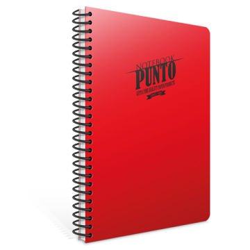 Gıpta Spiralli Defter Punto Plastik Kapak Kareli 120 YP A4 3-6539000-2011