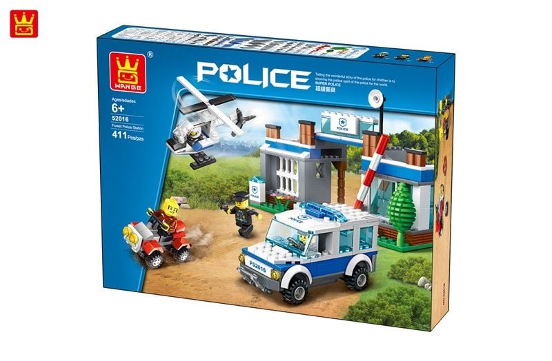 Galtoys Wange Orman Polis Merkezi 411 Parça 52016