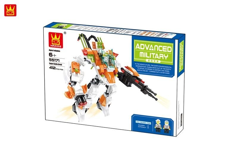 Galtoys Wange Süper Savaş Robotu 389 Parça 55171