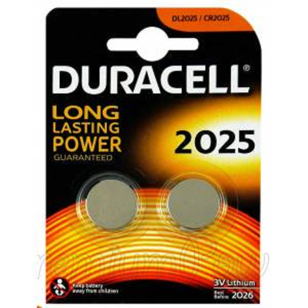 Duracell Lityum Düğme Pil 3 V 2 Lİ 2025