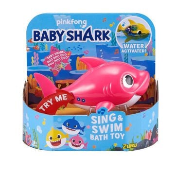 Baby Shark Şark Söyleyen ve Yüzen Figür 25282