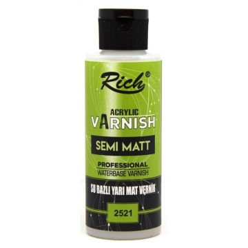 Rich Vernik Su Bazlı Yarı Mat High Gloss 120 CC 120-2521