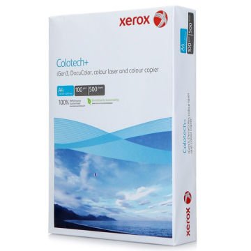 Xerox Fotokopi Kağıdı Gramajlı Laser-Copy-Inkjet Colotech 500 LÜ A4 100 GR Beyaz 003R94646