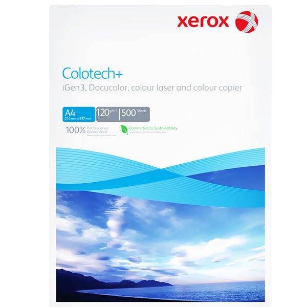 Xerox Fotokopi Kağıdı Gramajlı Laser-Copy-Inkjet Colotech 500 LÜ A4 120 GR Beyaz 003R94651