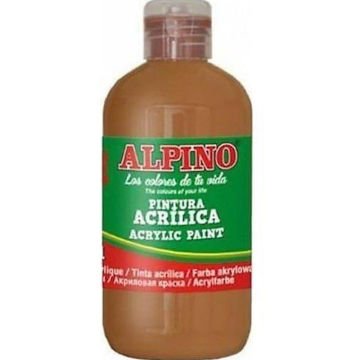 Alpino Sulu Boya Tempera 250 ML Kahverengi DM040177