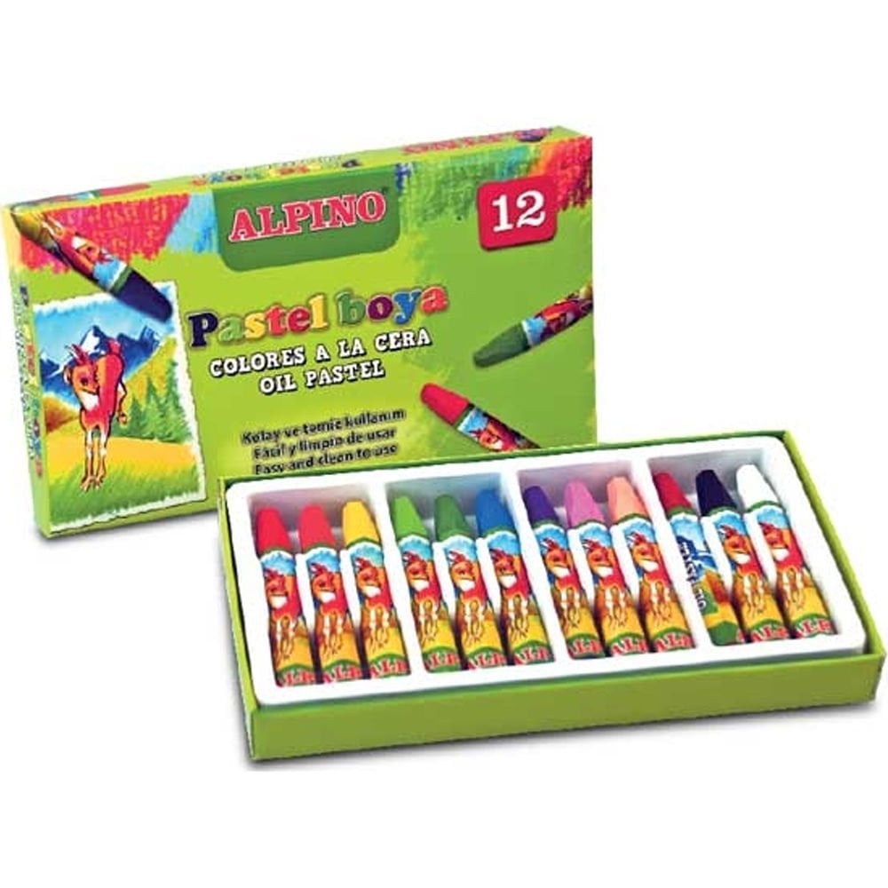 Alpino Pastel Boya 12 Li Karton Kutu DC-038296