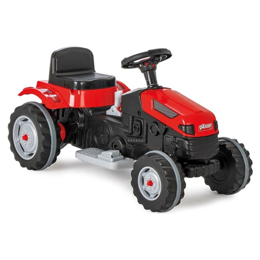 Pilsan Oyuncak Active Tractor 6V Akülü Traktör / Kırmızı