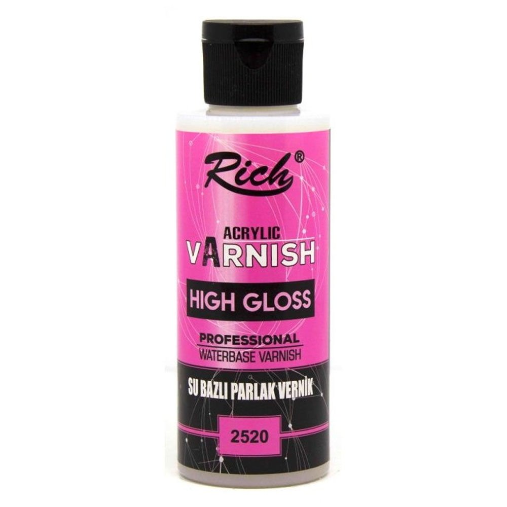 Rich Vernik Su Bazlı Parlak High Gloss 120 CC 120-2520