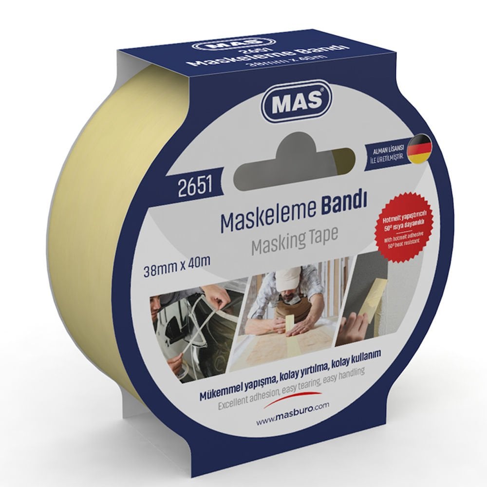 Mas Krepe (Maskeleme) Bantı 38 MM x 40 M 2651