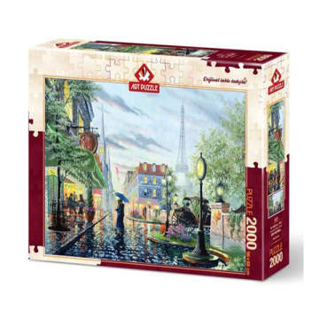 Art Puzzle 2000 Parça Yaz Yağmuru Paris 4574