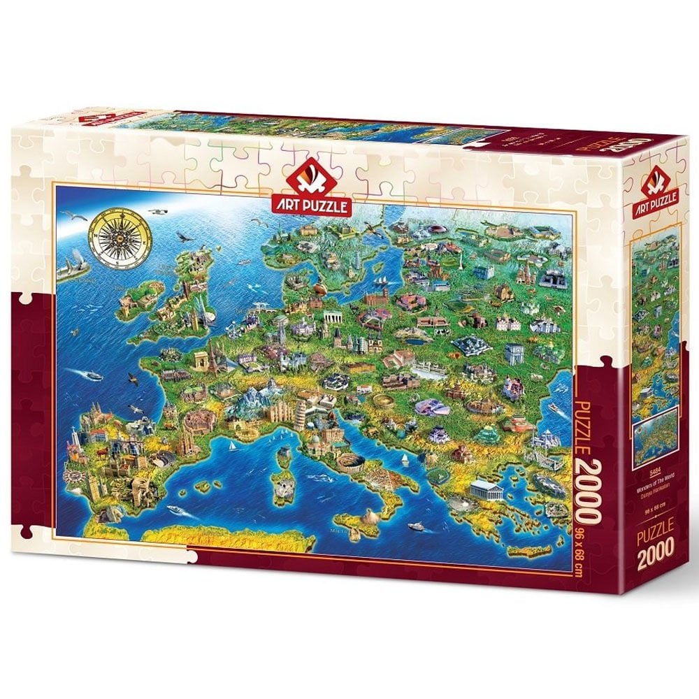 Art Puzzle 2000 Parça Dünya Harikaları 5484