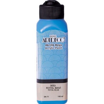 Artdeco Akrilik Boya 140 ML Royal Mavi 070R-3053