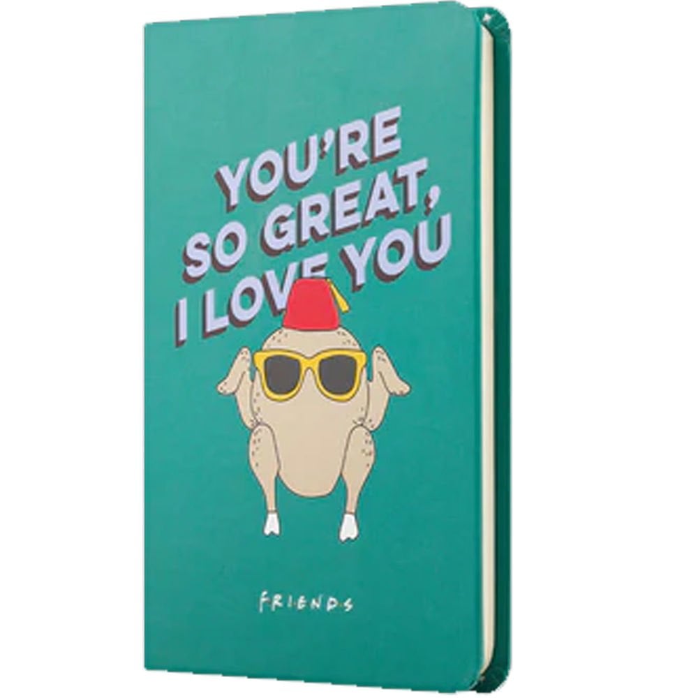 Mabbels Sert Kapak Lastikli Mini Defter Friends Hindi Yeşil 80 YP 9x14 DFT-388296