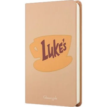 Mabbels Sert Kapak Mini Defter Gilmore Girls Lukes Kahverengi 80 YP 9x14 DFT-388401