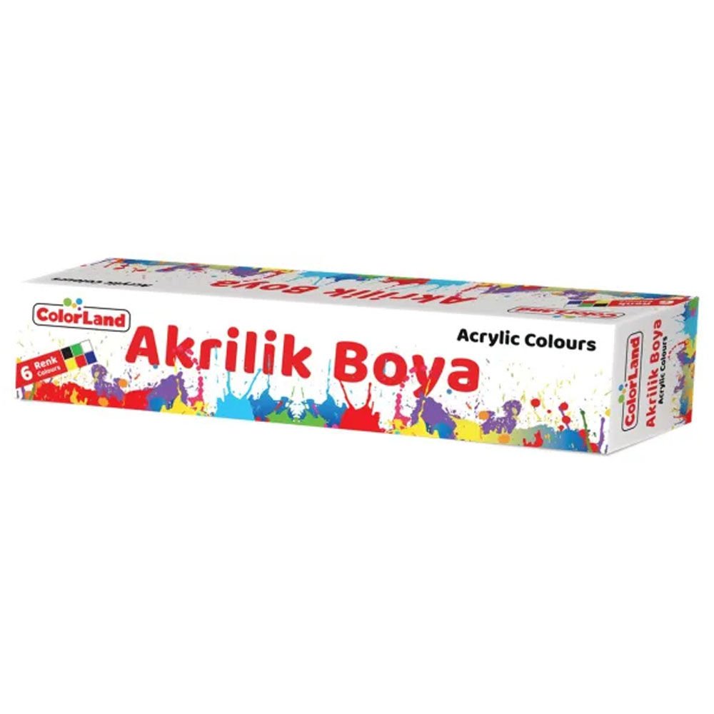 Colorland Akrilik Boya 6 Renk 15 ML AKR01