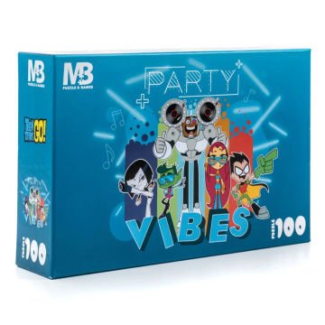 Mabbels Puzzle 100 Parça Teen Titans Party Vibes PZL-389026