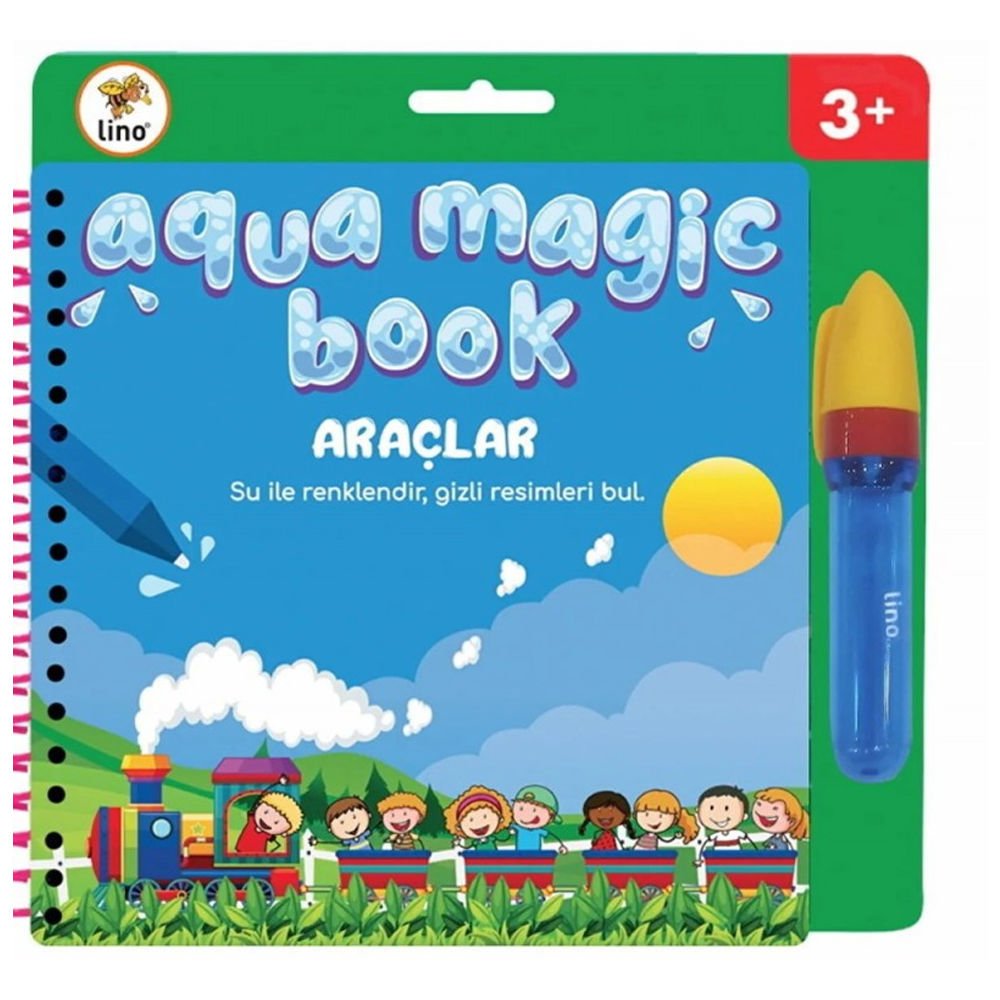 Lino Boyama Kitabı Aqua Magic Book Araçlar Sihirli TFL-1006