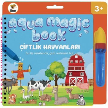 Lino Boyama Kitabı Aqua Magic Book Çiftlik Sihirli TFL-1007