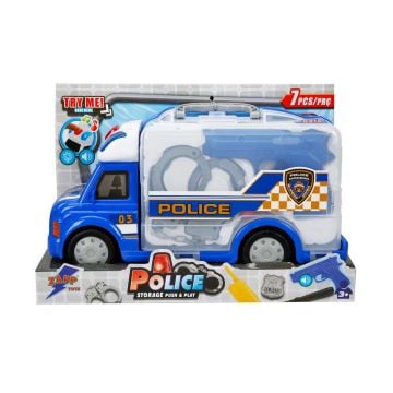 Sunman Sesli Ve Işıklı Oyun Set Polis Aracı Çantalı 7 Parça 661-373