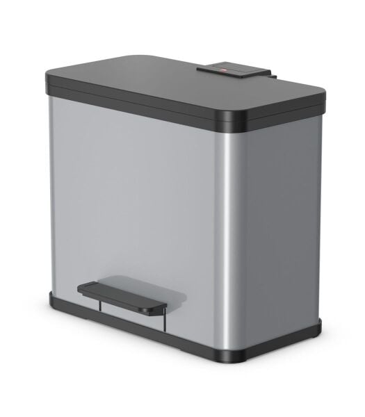 Hailo Öko Duo Plus L Gri Çöp Kovası - 26 L