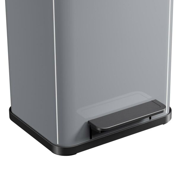 Hailo Öko Duo Plus M Gri Çöp Kovası - 18 L