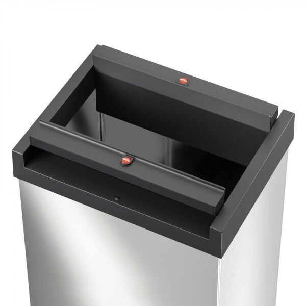 Hailo Big-Box Swing L Paslanmaz Çelik Çöp Kovası - 35 L