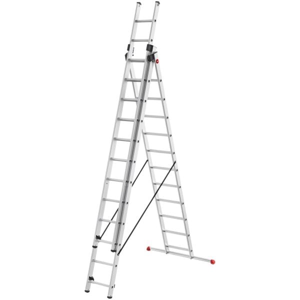 Hailo HobbyStep 3x12 Basamaklı Alüminyum Merdiven