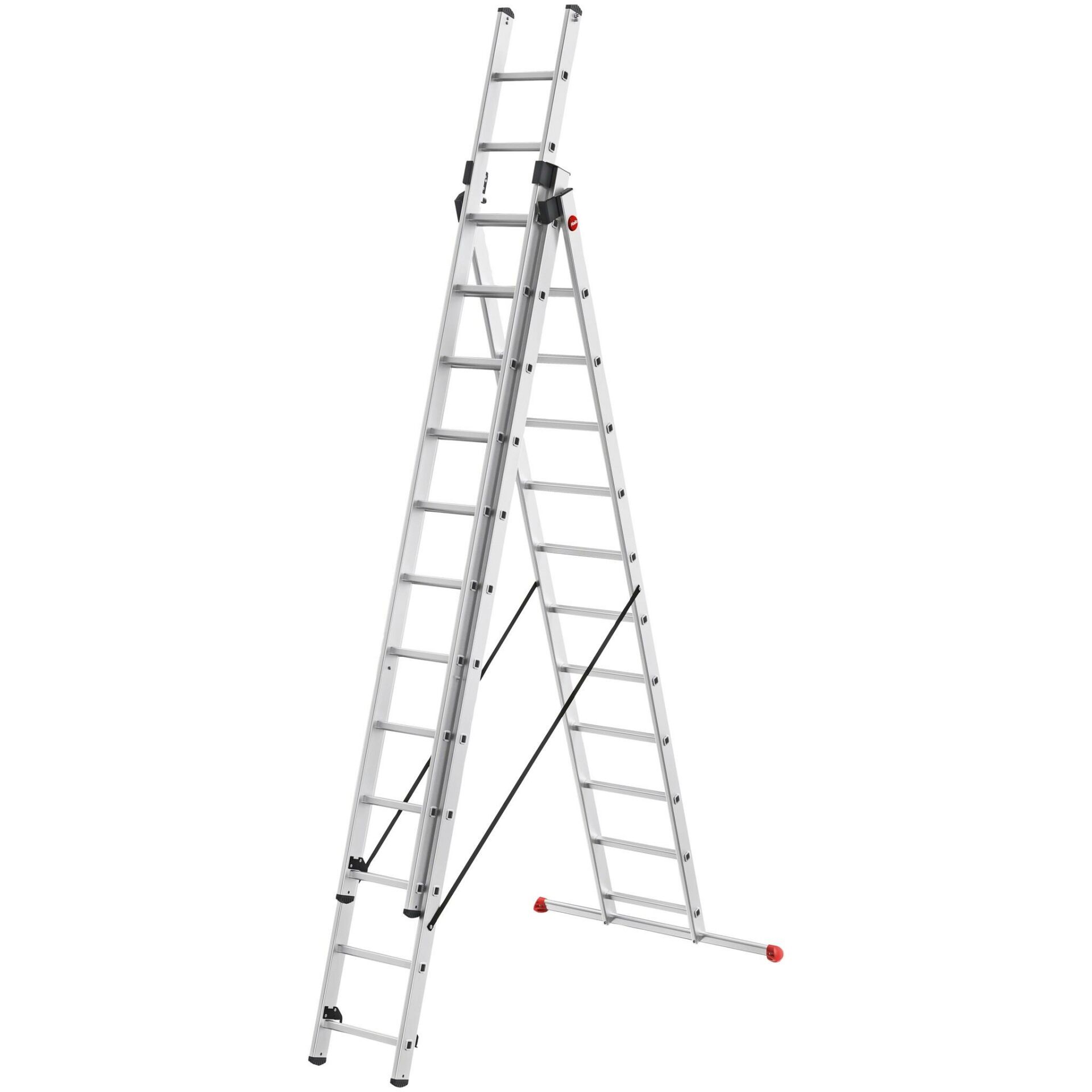 Hailo HobbyStep 3x12 Asılabilir Basamaklı Alüminyum Merdiven
