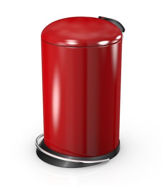 Hailo Topdesign M Kırmızı Çöp Kovası - 13 L