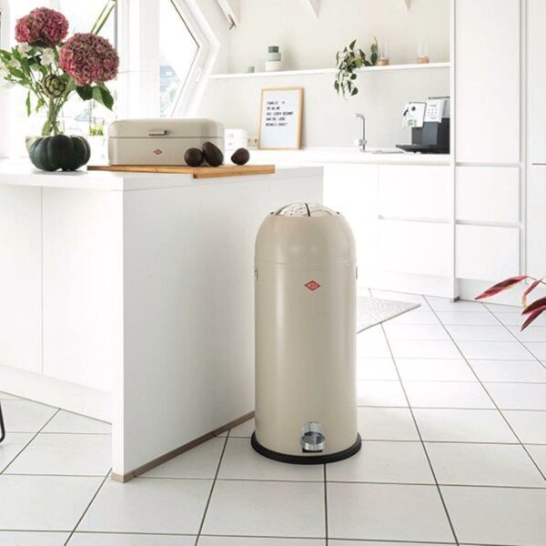 Wesco Kickmaster Maxi Graphite Matt Çöp Kovası - 40 L