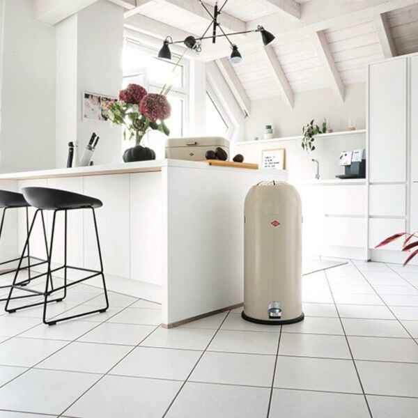 Wesco Kickmaster Maxi Graphite Matt Çöp Kovası - 40 L