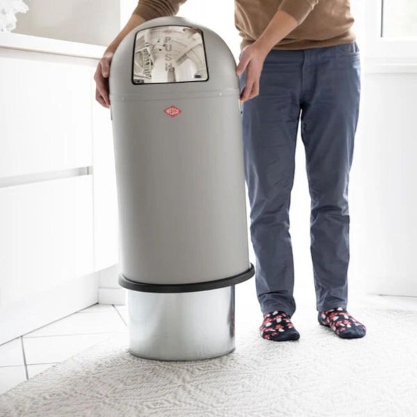 Wesco Pushboy Jr. Sand Matt Çöp Kovası - 22 L