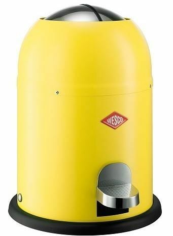 Wesco Single Master Sarı Çöp Kovası - 9 L