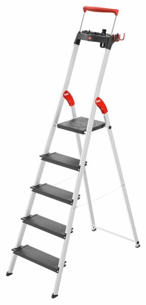 Hailo L100 Topline 5 Basamaklı Alüminyum Merdiven