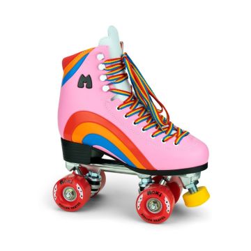 Moxi Rainbow Rider Pink Quad Paten