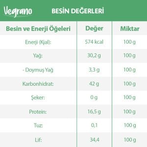 Vegrano Chia Tohumu 100 g x 3