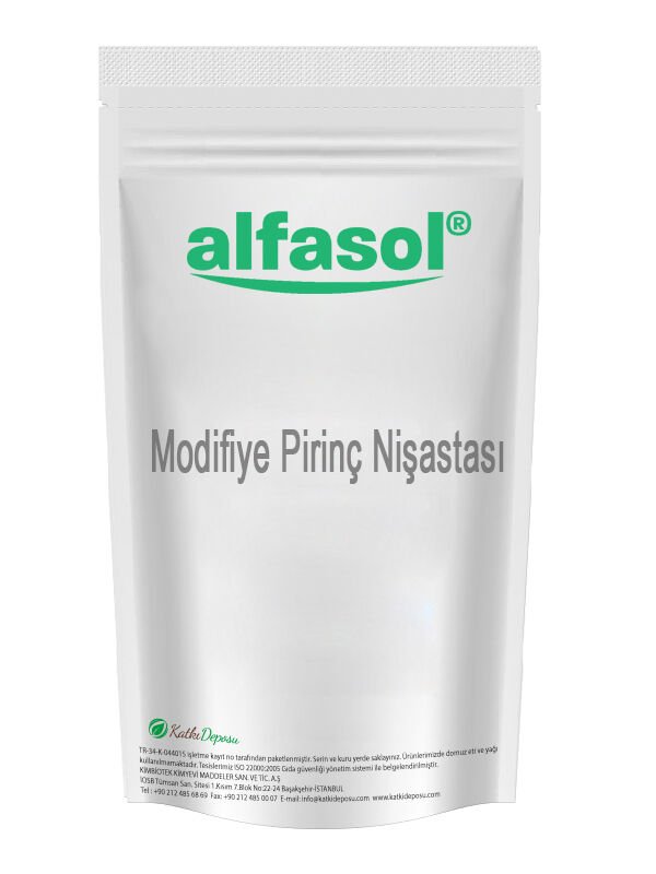 Modifiye Pirinç Nişastası