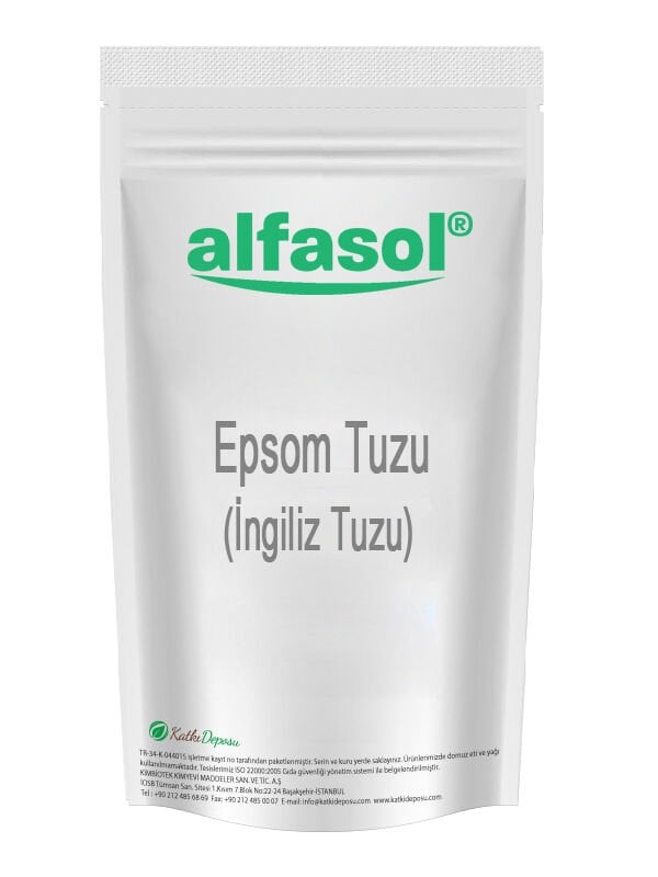 Alfasol Epsom Tuzu (İngiliz Tuzu)