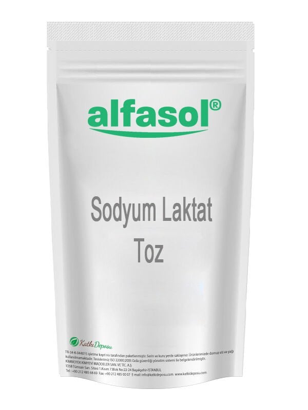Alfasol Sodyum Laktat (Toz)