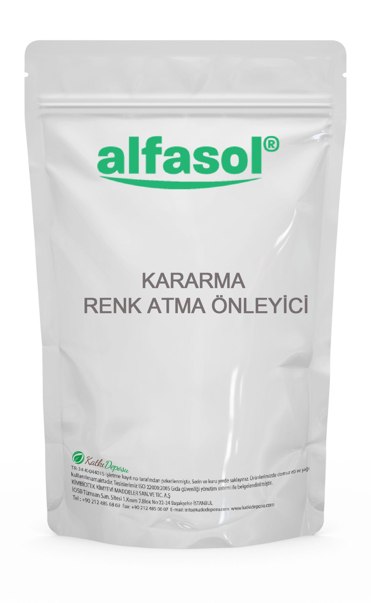 Kararma - Renk Atma Önleyici