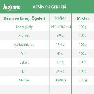 Vegrano Organik Açai Toz