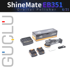 Shine Mate EB351 6/21 Cordless Orbital Polisher 150 mm / Akülü Orbital Polisaj Makinesi