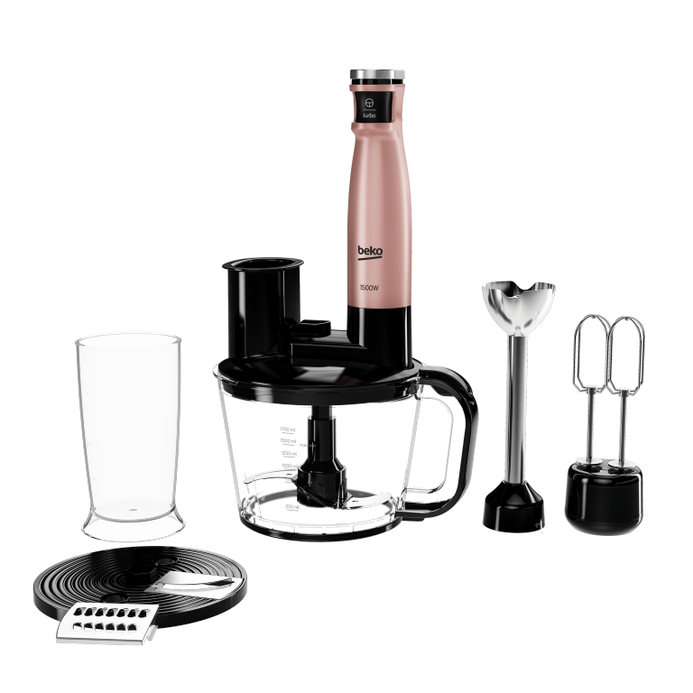 Beko RHB 5050 R Floral Rose 1500 W Blender Seti