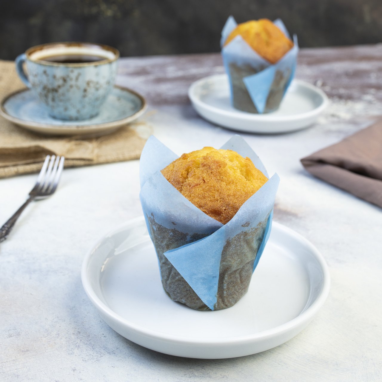 Vişneli Muffin Kek
