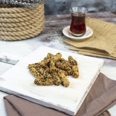 Çörek Otlu Susamlı Mini Tuzlu