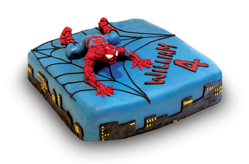 Spiderman Doğum Günü Butik Pastası