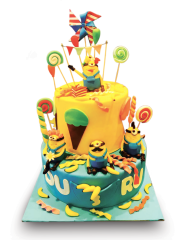 Minions Doğum Günü Butik Pastası