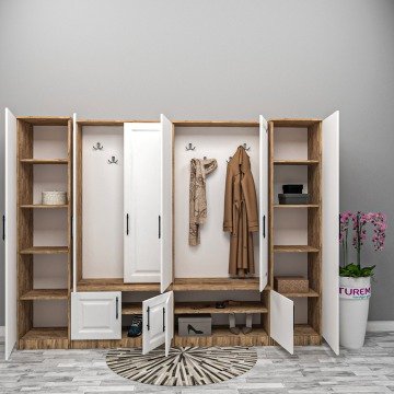 Özel Ölçü Membran Kapak Portmanto