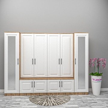 Özel Ölçü Membran Kapak Portmanto