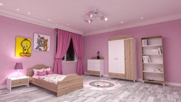 Mira Genç Odası Takımı Mdf
